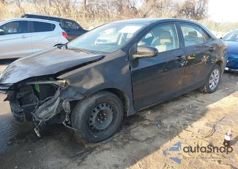 2016 Toyota Corolla Le from USA, damaged, VIN 2T1BURHE2GC544890
